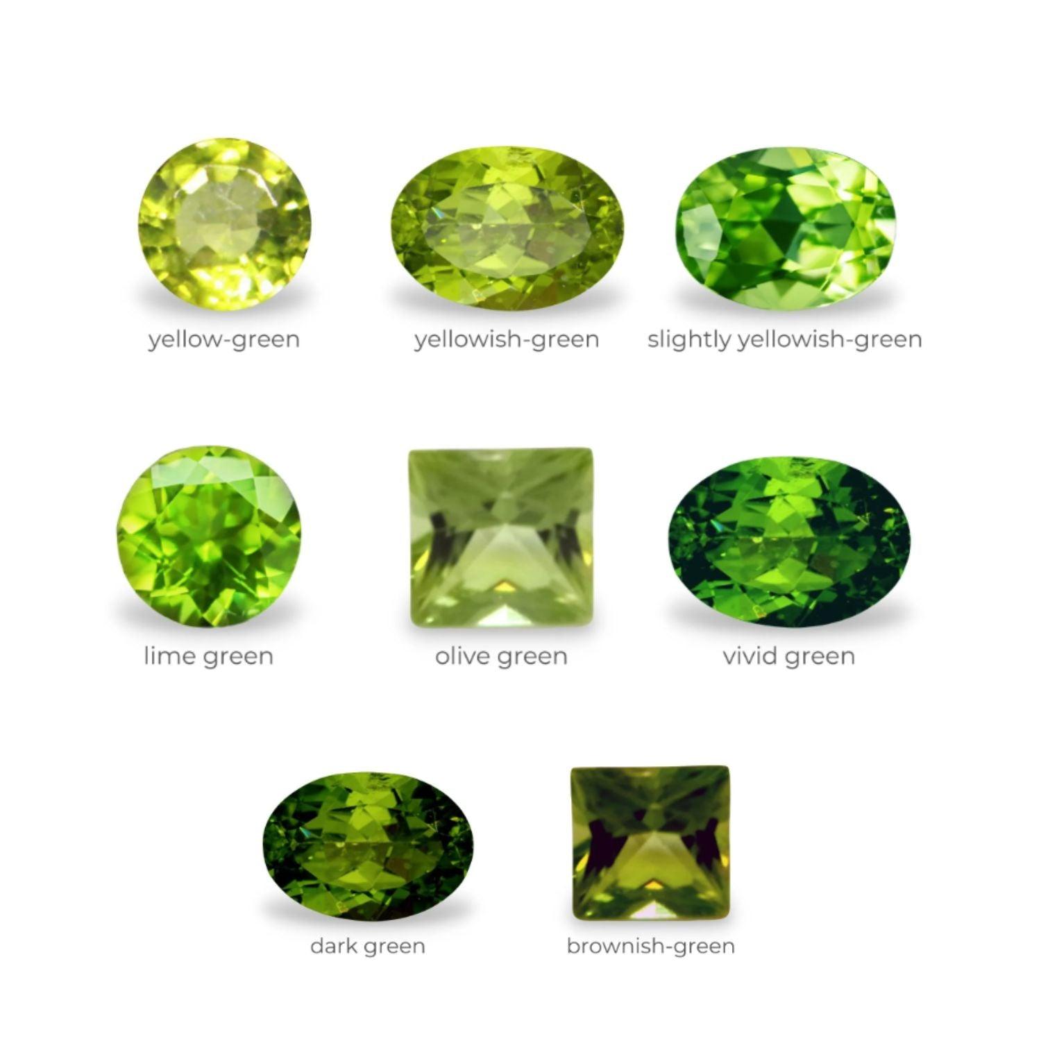 Beyond Emerald Envy: Unveiling the Enchanting Spectrum of Peridot Color - Irosk Australia