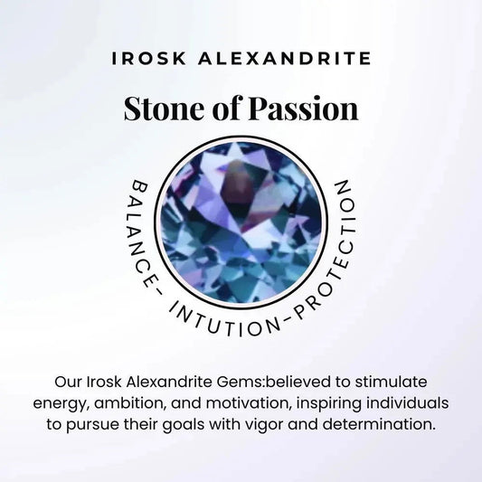 Alexandrite Key Pendant - Irosk Australia