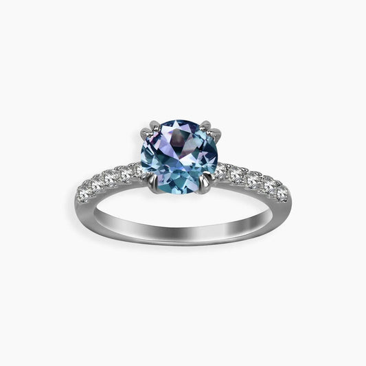 Alexandrite Solitaire Ring - Irosk Australia