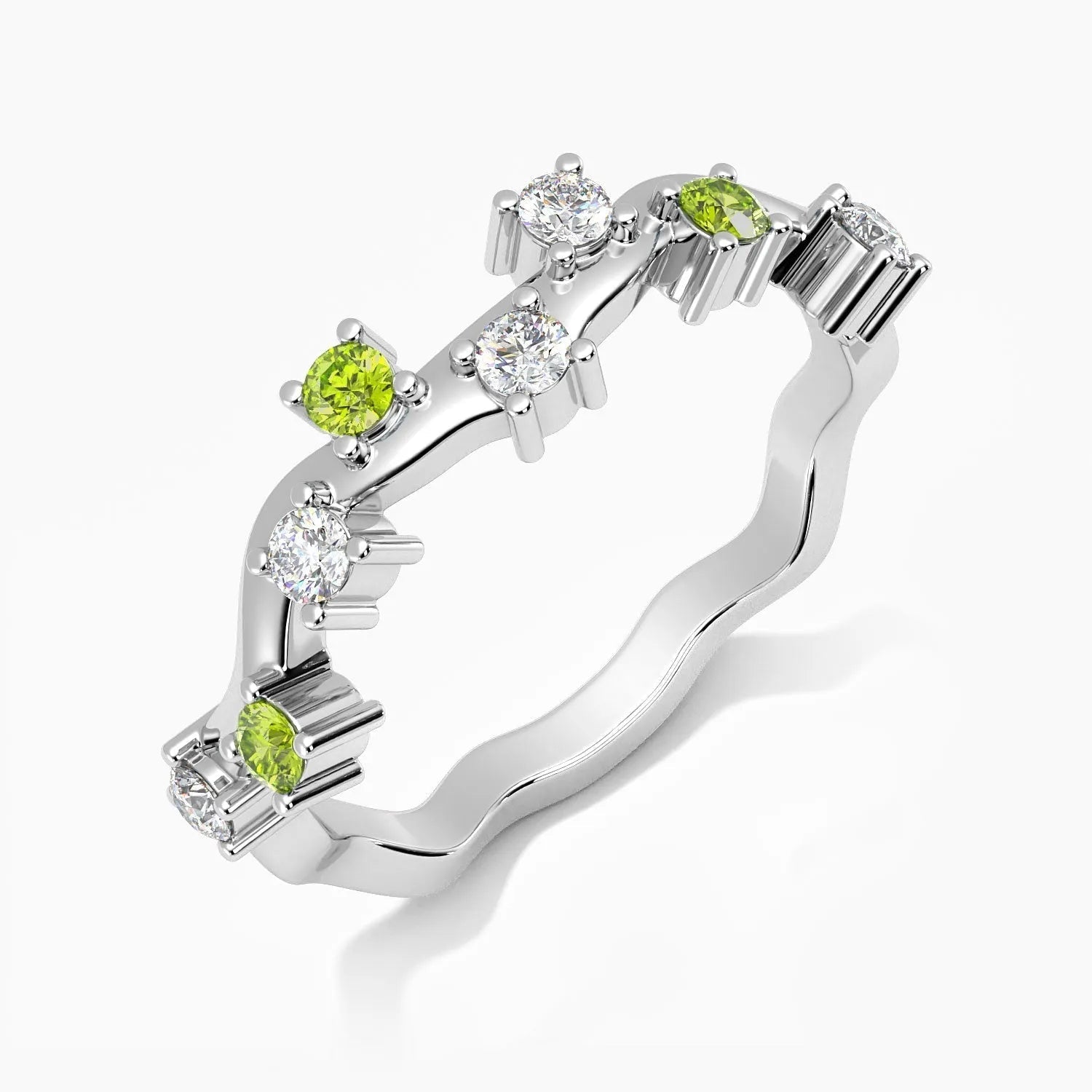 Galaxy Gleam Ring Peridot - Irosk Australia