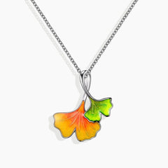 Ginkgo Leaf Pendant