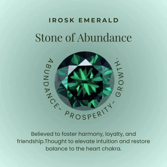 Irosk Emerald Pendant Necklace - Irosk Australia