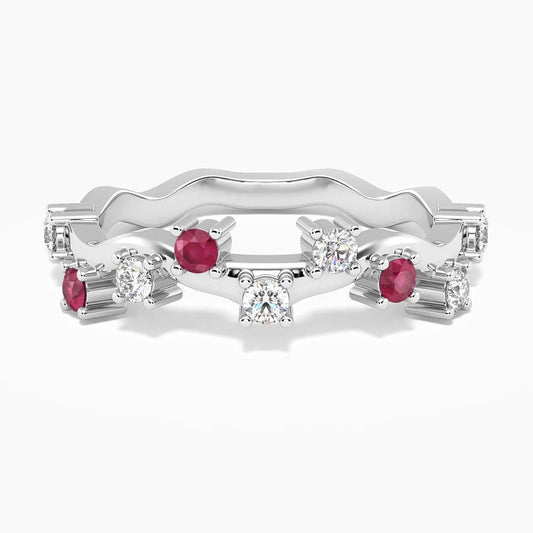 Ruby Galaxy Ring - Irosk Australia