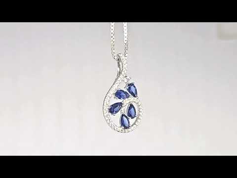 video of sapphire neckalce 