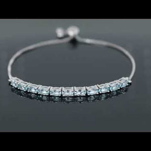 video of topaz tennis bracelet