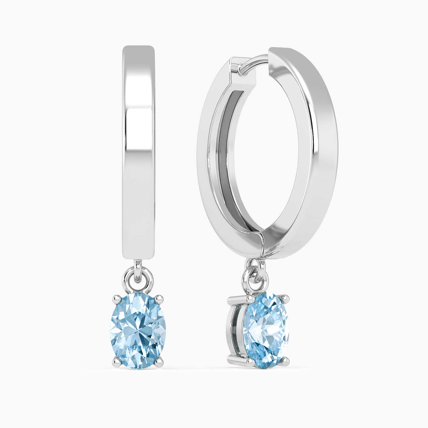 topaz hoops